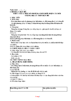 Kế hoạch dạy học Địa Lí lớp 10 theo cv 5512 HK1