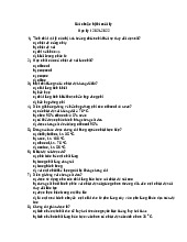 Chuẩn bị Thi Cuối Kỳ - Hóa Học | Hóa đại cương | Trường Đại học Khoa học Tự nhiên, Đại học Quốc gia Hà Nội