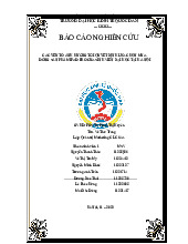 Báo cáo nghiên cứu: các yếu tố ảnh hưởng tới quyết định lựa chọn mua Dòng sản phẩm ipad pro của sinh viên đại học tại Hà Nội môn Thống kê trong kinh tế và kinh doanh | Trường Đại học Kinh tế Quốc dân