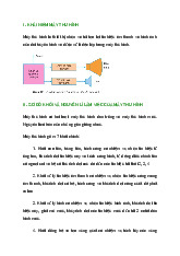 Công Nghệ 12: Bài Giảng Về Máy Thu Hình và Nguyên Lý Hoạt Động