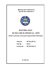 Cạnh tranh và độc quyền trong nền kinh tế thị trường | Bài thảo luận kinh tế chính trị