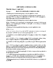 Đề cương môn Chủ nghĩa xã hội khoa học- Trường Đại học bách khoa - Đại học đà nẵng.