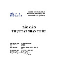 Bao cao thuc tap: Công   ty   thương   mại   và  dịch   vụNina - Tài liệu tham khảo | Đại học Hoa Sen