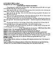 Câu chuyện về 4 ngọn nến - Bài tập Phân tích và Nghị luận (MH104)