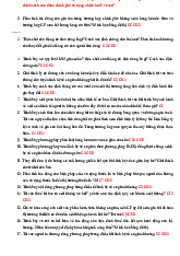 Tổng hợp câu hỏi ôn tập môn Kinh tế vi mô 1 | Học viện Tài chính