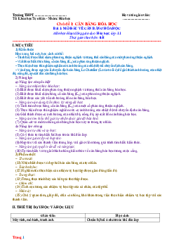 Giáo án Hóa 11 Cánh Diều cả năm học phương pháp mới - Bộ 2