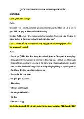 Đề cương Quản trị rủi ro trong doanh nghiệp bảo hiểm môn Quản trị rủi ro | Đại học Kinh tế Quốc Dân