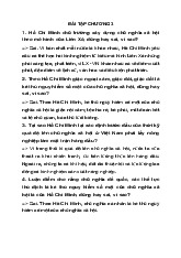 Đề cương môn Tư tưởng Hồ Chí Minh  - trường đại học kinh tế- tài chính thành phố Hồ chí minh