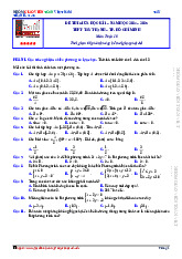Đề giữa kỳ 1 Toán 10 năm 2024 – 2025 trường THPT Tây Thạnh – TP HCM