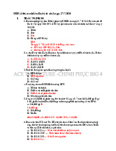 đề thi môn kế toán tài chính ( có đáp án ) | Đại học Kinh tế Thành phố Hồ Chí Minh