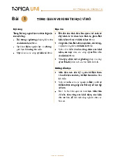 Bài 1: Tổng quan về Kinh tế học vi mô - Kinh tế vi mô (INE2021) | Trường Đại học Kinh tế, Đại học Quốc gia Hà Nội