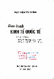 Giáo trình Kinh tế Quốc tế