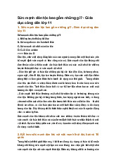 Sức mạnh dân tộc bao gồm những gì? - Giáo dục công dân lớp 11