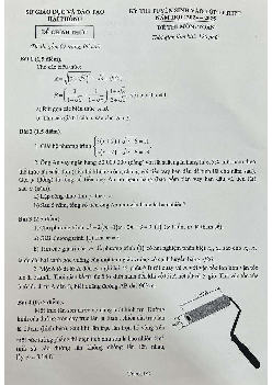 Đề thi tuyển sinh vào 10 môn Toán của Sở GD&ĐT Hải Phòng năm học 2024 - 2025