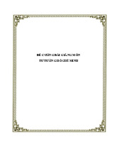 Bài giảng Môn Tư tưởng Hồ Chí Minh | Đại học Bách Khoa Hà Nội