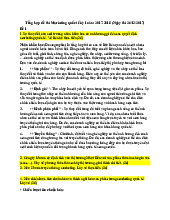 Tổng hợp đề thi Marketing quốc tế kỳ 1 năm 2017-2018 | Đại học kinh tế Quốc dân