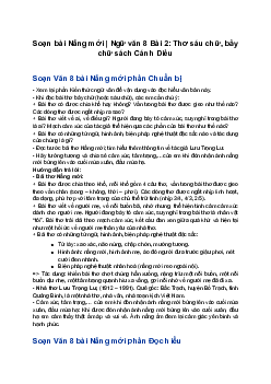 Soạn bài Nắng mới | Ngữ văn 8 Bài 2: Thơ sáu chữ, bảy chữ sách Cánh Diều