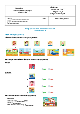 Đề kiêm tra Tiếng Anh lớp 3