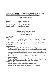 Ôn tập học kỳ môn tin học văn phòng | trường Đại học Huế