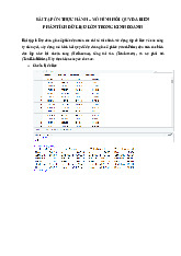 Bài tập ôn thực hành mô hình hồi quy đa biến trong kinh doanh Môn Phân tích dữ liệu trong kinh doanh | Trường Đại học Công nghiệp Thành phố Hồ Chí Minh