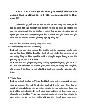 Đề cương môn Đại cương văn hóa - Trường Đại học lao động -  xã hội