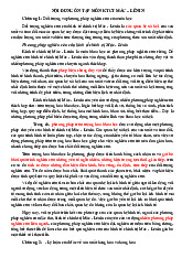 Nội dung ôn tập Môn Kinh tế chính trị Mác - Lênin | Đại học Sư Phạm Hà Nội