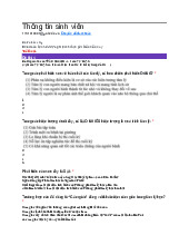 Đề thi Tâm lý học Y học | Đại học Y khoa Phạm Ngọc Thạch