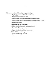 Writing topics | Học viện Hành chính Quốc gia