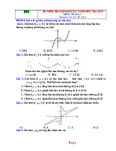 Đề Thi Giữa HK1 Toán 12 Kết Nối Tri Thức Giải Chi Tiết-Đề 5