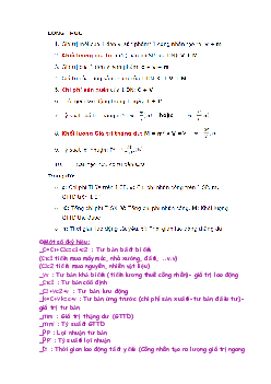 Bài tập Kinh tế chính trị Mác - Lênin