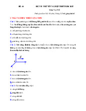 Đề thi thử tốt nghiệp THPT 2025 môn Vật lí bám sát đề minh họa - Đề 48