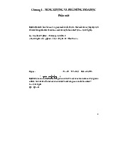Bài tập chương 1 năng lượng và phản ứng hóa học môn Vật lý đại cương 2  | Học viện Công Nghệ Bưu Chính Viễn Thông