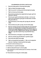 Câu hỏi hướng dẫn ôn tập Luật thương mại | Đại học Kinh tế kỹ thuật công nghiệp