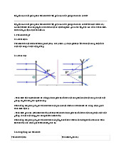 Bộ phận của mắt giống như thấu kính là? Bộ phận của mắt giống như màn ảnh là?