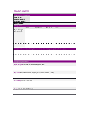 Project Charter Template Công nghệ Website | Đại học Bách Khoa, Đại học Đà Nẵng