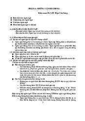 Nội dung ôn tập môn Dẫn luận ngôn ngữ | Trường Đại học Ngoại ngữ, Đại học Đà Nẵng