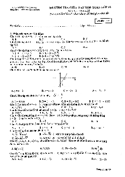 Đề kiểm tra giữa HK1 Toán 10 năm 2020 – 2021 trường THPT Nhân Chính – Hà Nội
