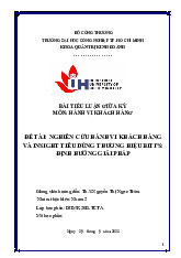 Nhóm 2 Tiểu luận giữa kì