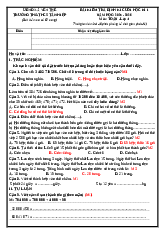 Bài kiểm tra định kì cuối học kì I năm học 2025 – 2026 môn Toán lớp 4