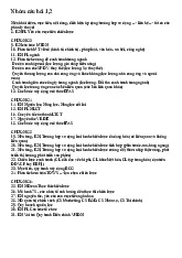 Tài liệu ôn thi quản trị chiến lược | Trường Đại học Thương Mại