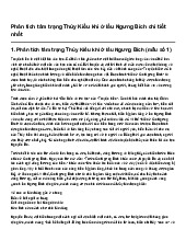 Phân tích tâm trạng Thúy Kiều khi ở lầu Ngưng Bích chi tiết nhất | Ngữ văn 9