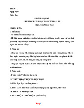 Giáo Án Toán 9 Theo Công Văn 5512 Học Kỳ 1 Rất Hay