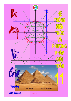 Hệ thống kiến thức và phương pháp giải Toán 11 – Võ Công Trường