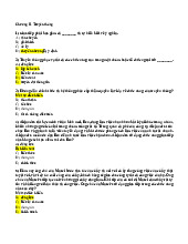 Top 95 câu trắc nghiệm - Môn Thị trường và các định chế tài chính - Đại Học Kinh Tế - Đại học Đà Nẵng