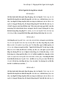 TOP 93 mẫu kết bài Người lái đò sông Đà hay nhất | Văn mẫu lớp 12