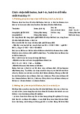 Cách nhận biết butan, but-1-in, but-2-in dễ hiểu nhất Hoá lớp 11