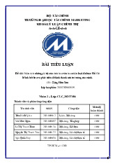 Phân tích những giá trị của tinh hoa văn hoa nhân loại đã được Hồ Chí Minh kế thừa và phát triển để hình thành nên tư tưởng của mình. Môn Tư tưởng Hồ Chí Minh | Trường Đại học Tài chính - Marketing