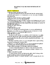 Đề cương môn Tư tưởng Hồ Chí Minh  - trường đại học kinh tế- tài chính thành phố Hồ chí minh