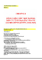 Lịch sử Đảng Cộng sản Việt Nam: Những bối cảnh và sự kiện 1930-1945 | Lịch sử đảng | Trường Đại học Kinh tế Thành phố Hồ Chí Minh