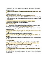 Tài liệu ôn tập Môn Triết học Mác - Lênin | Đại học Sư phạm Thành phố Hồ Chí Minh